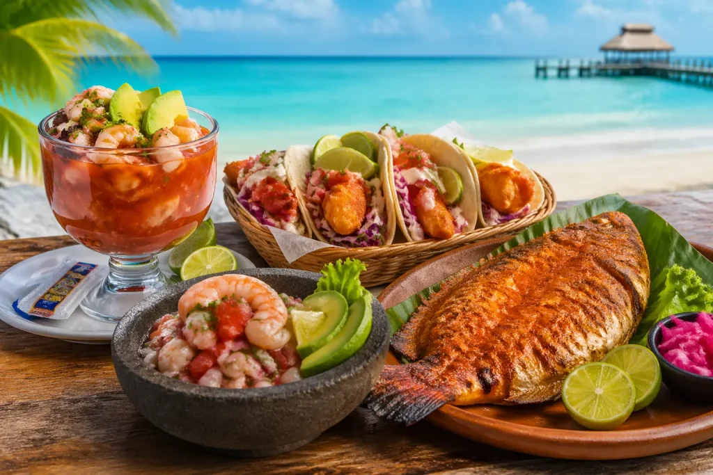 Comida típica de mar que debes probar en Cancún