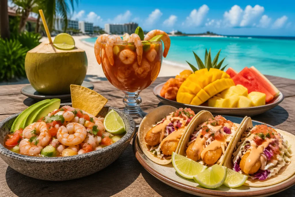 Los mejores platillos para comer después de la playa en Cancún