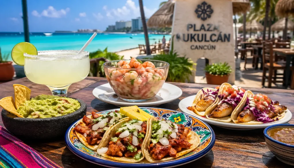 Dónde comer cerca de Plaza Kukulcán en Cancún