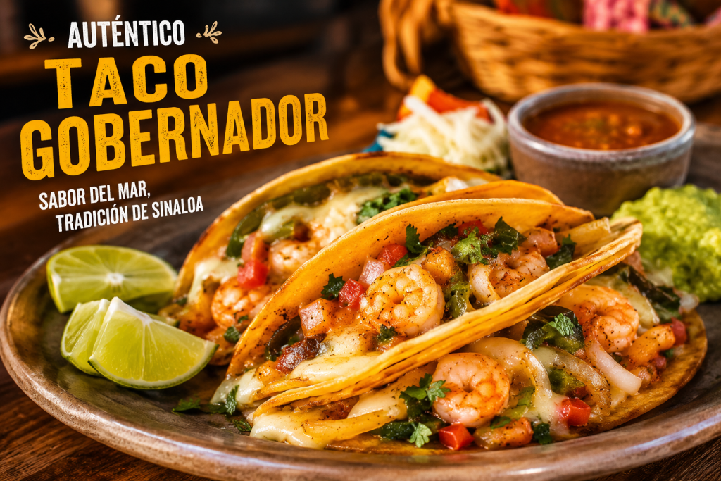 Qué lleva un auténtico taco gobernador